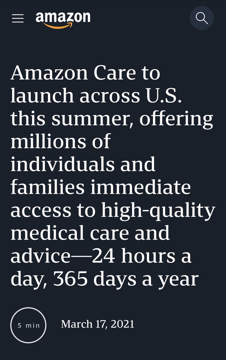 Read more about the article Amazon Care’s landesweite Expansion in den USA im Sommer