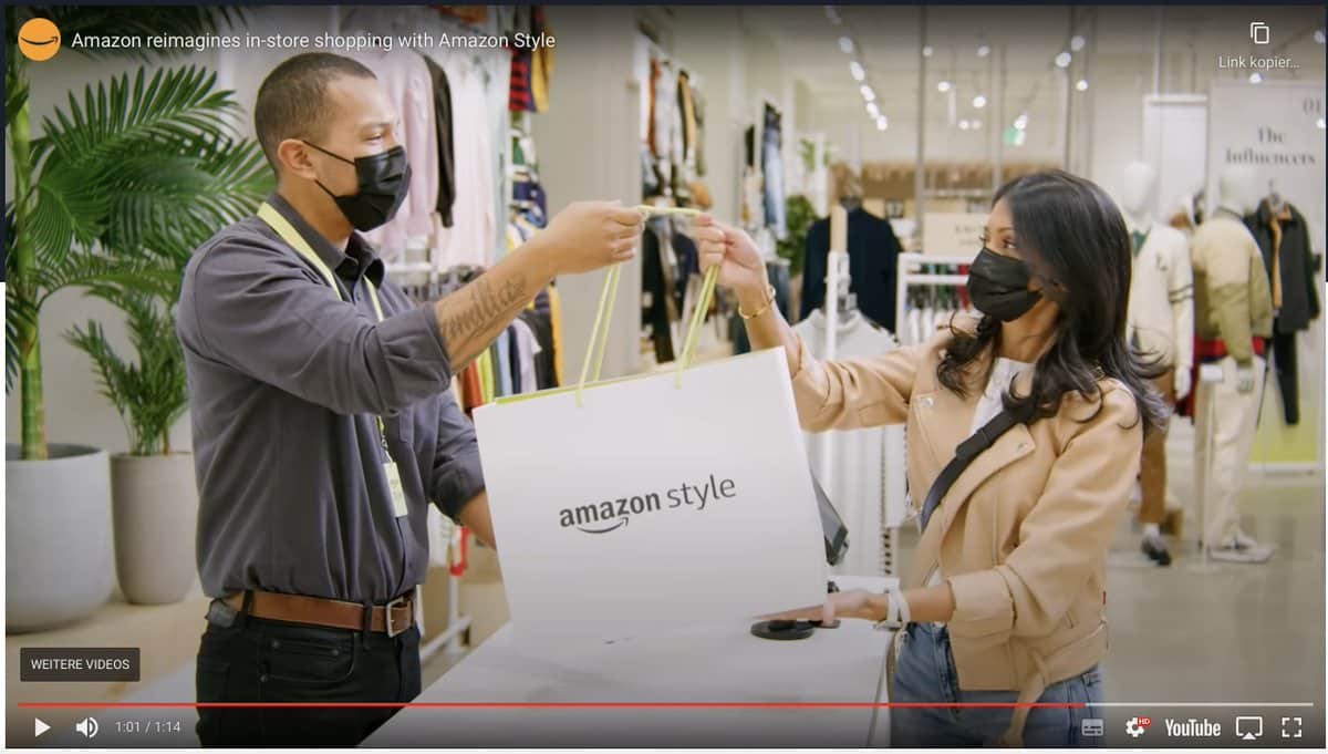 Read more about the article Amazon Style: Neuerfindung des stationären Einkaufserlebnisses