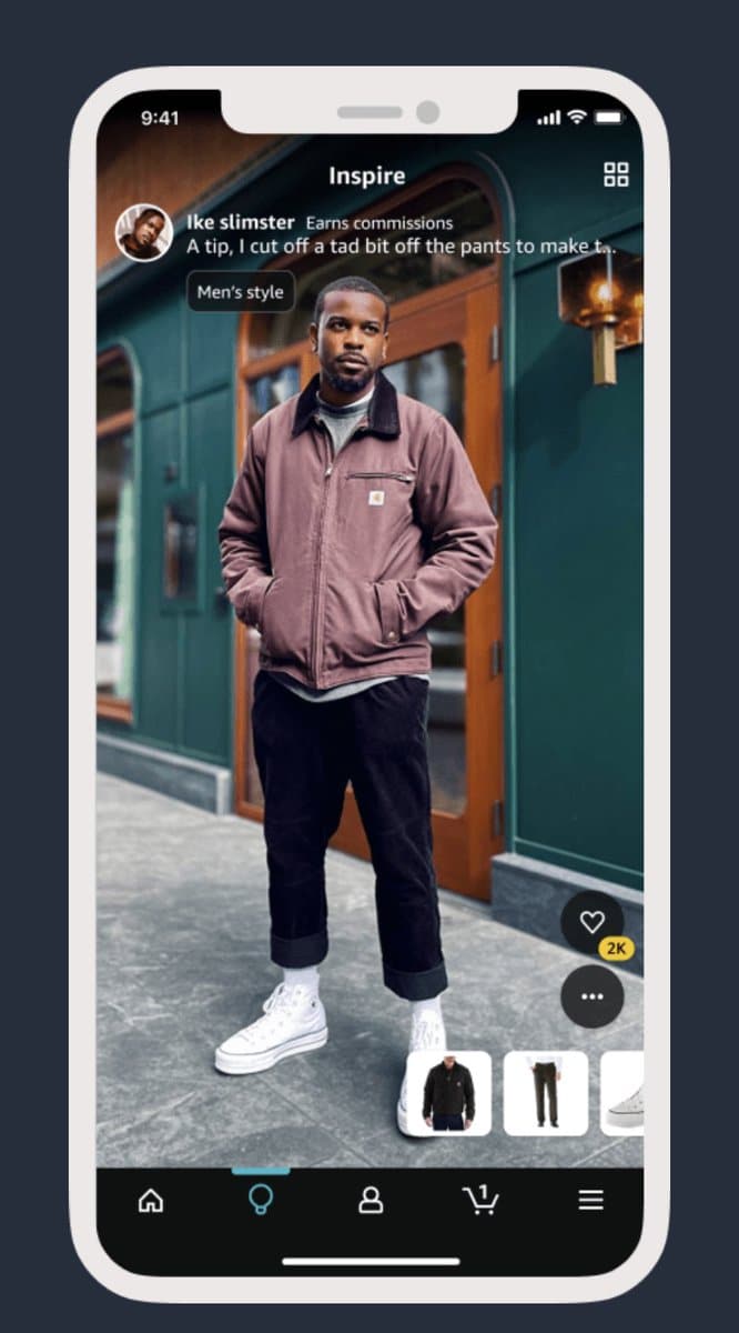 You are currently viewing Amazon startet Inspire, einen TikTok-ähnlichen Einkaufsfeed
