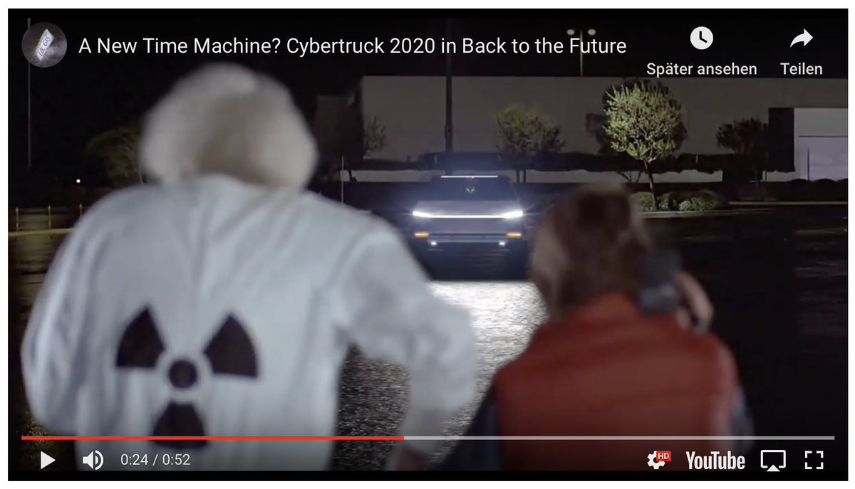Read more about the article Cybertruck 2020 in ‚Back to the Future‘ – Neue Zeitmaschine?