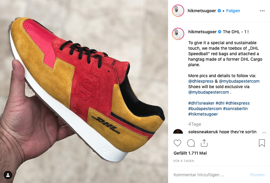 Read more about the article DHL und die schnellen Sneakers