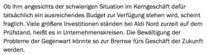 Read more about the article Die Bewältigung aktueller Probleme könnte fürs Geschäft der Zukunft hinderlich sein.