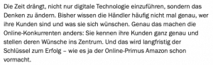 Read more about the article Die Dringlichkeit digitaler Transformation und Änderung des Denkens