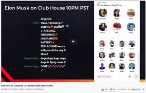 Read more about the article Elon Musk auf Clubhouse: Überfüllte Räume führen zu YouTube-Streams