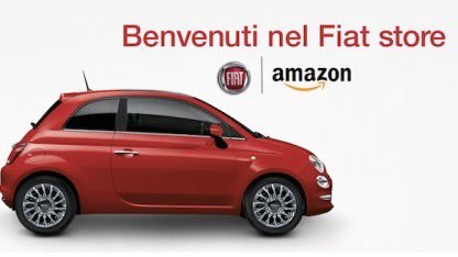 Read more about the article Fiat Chrysler und Amazon Italien kooperieren beim Autoverkauf online