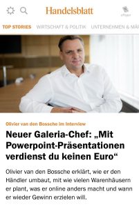 Read more about the article Galeria Karstadt Kaufhof ohne klare Turnaround-Strategie.