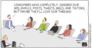 Read more about the article Humor und Kritik: Einfluss von Tom Fishburne auf die Marketingwelt