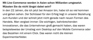 Read more about the article Interview mit Amazon-Deutschlandchef Ralf Kleber: ‚Rekorde sind nicht unser Job‘