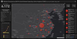Read more about the article Johns Hopkins Universität bietet eine Live-Karte zur Verfolgung des globalen Coronavirus-Ausbruchs