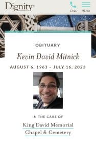 Read more about the article Kevin David Mitnick – Ein Blick auf seine Geschichte