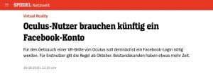 Read more about the article Langfristig könnte es für alle Facebook-Dienste nur einen zentralen Login geben