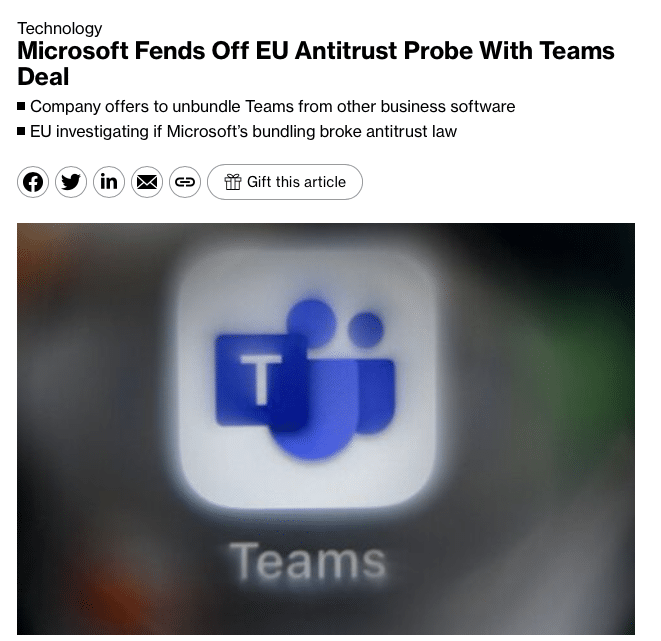 Read more about the article Microsoft Teams wird eigenständiges Produkt in Europa: Zukünftige Entwicklungen