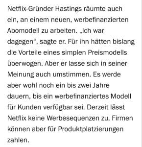 Read more about the article Netflix verliert 200.000 Kunden im ersten Quartal und plant werbefinanziertes Abomodell