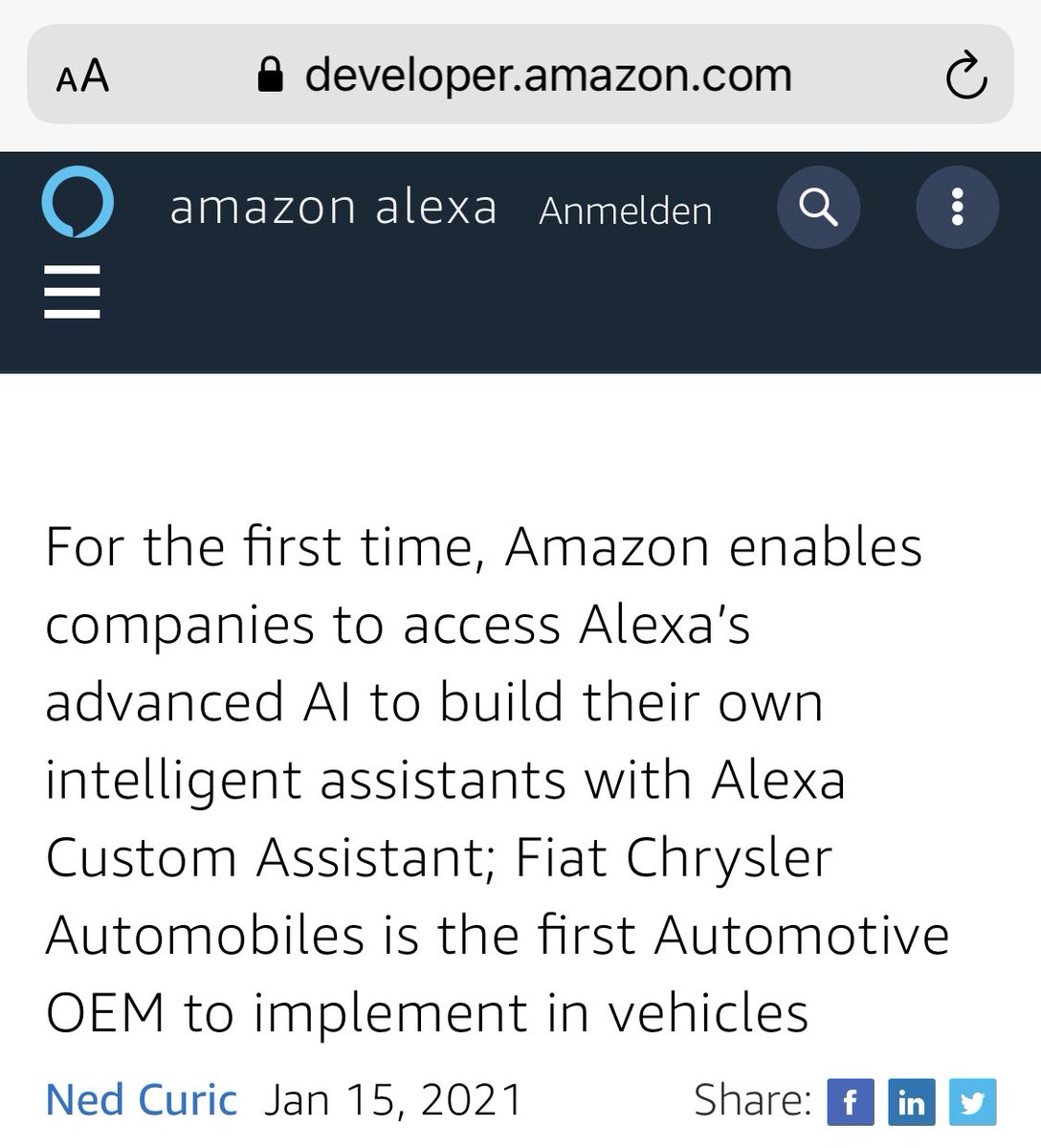 Read more about the article Neue Alexa Custom Assistant Lösung von Amazon angekündigt: Individuelle intelligente Assistenten für Marken