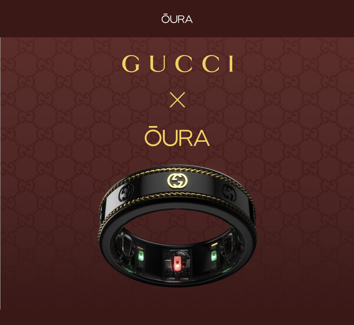 You are currently viewing Oura und Gucci kündigen Zusammenarbeit für speziell gestalteten Gesundheitsring an