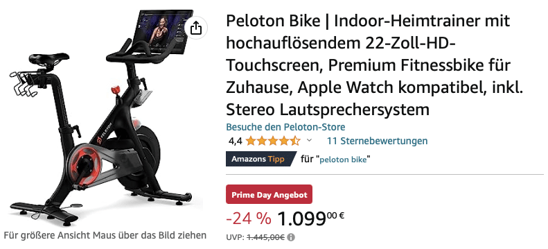 Read more about the article Peloton: Neue Strategien von Direct-to-Consumer zu Prime Day-Angeboten