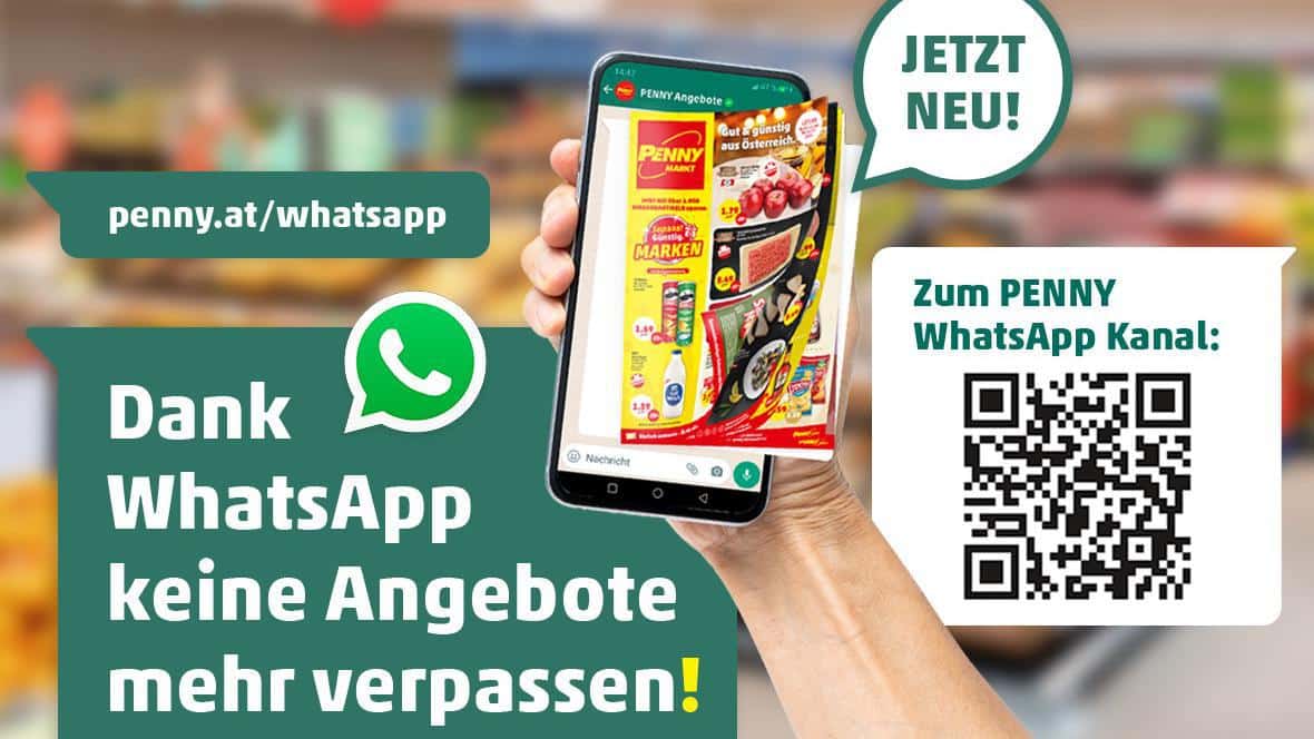Read more about the article Penny und Hofer senden Angebote über WhatsApp