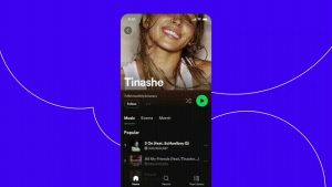 Read more about the article Spotify erweitert Vermarktungsstrategie: Tickets, Merchandise und Social-Media