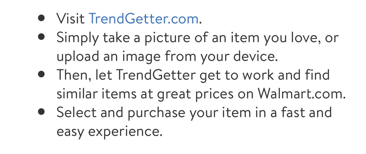 Read more about the article TrendGetter verwendet Bilderkennungstechnologie, um Walmart-Kunden zu helfen