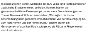 Read more about the article Volksbanken entwickeln digitales Ökosystem mit neuen Dienstleistungen