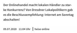 Read more about the article Vorschlag zur Abschaltung des Internets an Sonntagen gewinnt an Zuspruch