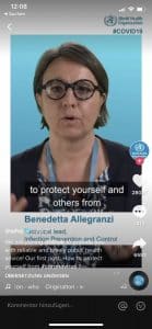 Read more about the article WHO nutzt TikTok zur Information über das Coronavirus