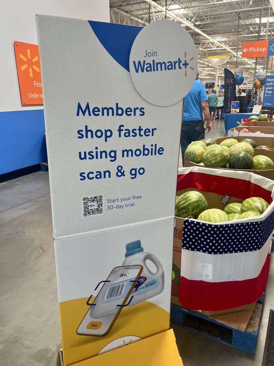 Read more about the article Walmart+ bietet zahlreiche Vorteile inklusive Lieferung in den Kühlschrank und Rabatte