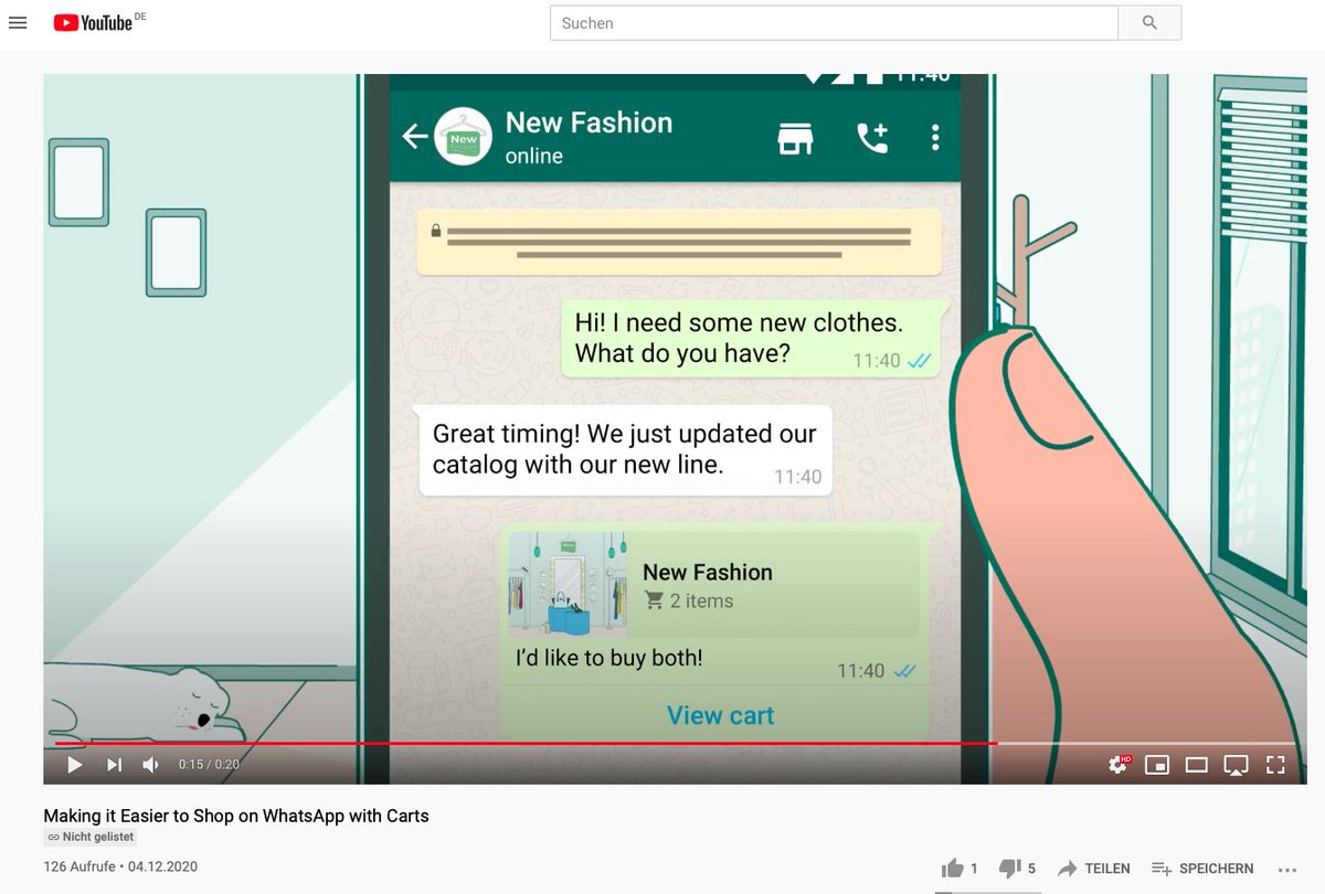 You are currently viewing WhatsApp führt eine neue Einkaufsfunktion in seiner App ein